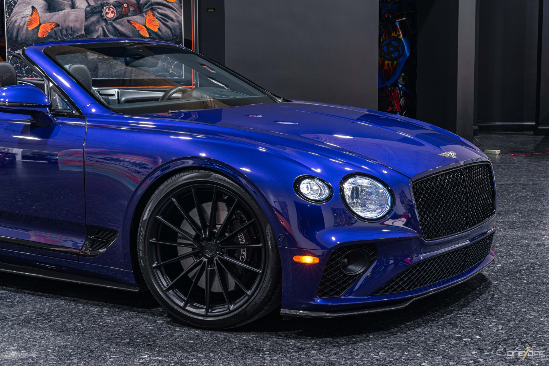 Used 2021 Bentley Continental GTC V8 on Anrky Wheels +